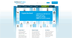 Desktop Screenshot of expresstubes.com